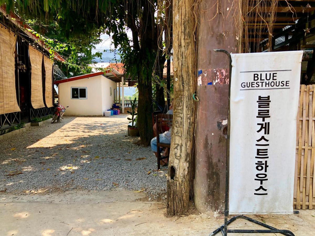 Blue Guesthouse Vang Vieng Exterior foto