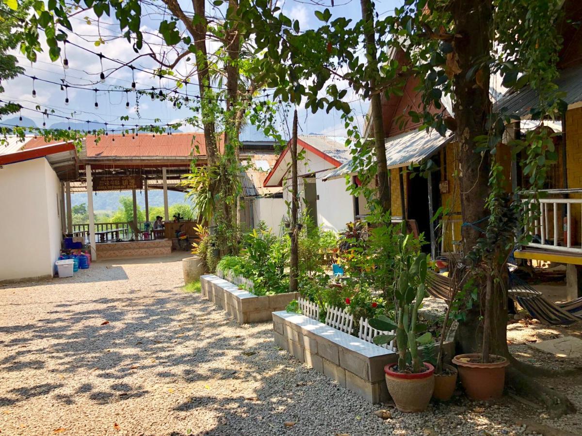 Blue Guesthouse Vang Vieng Exterior foto